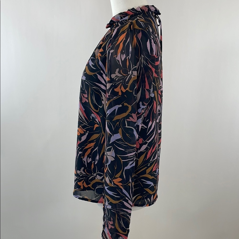 Peter Som Collective Leaf Printed Top, 4 - Picture 7 of 12